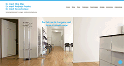 Desktop Screenshot of lungenaerzte-spandau.de